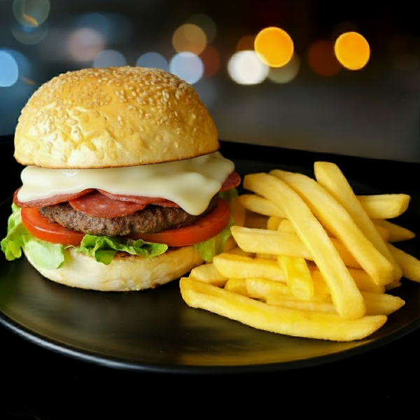 Italian Beef Cheeseburger P28gS28g