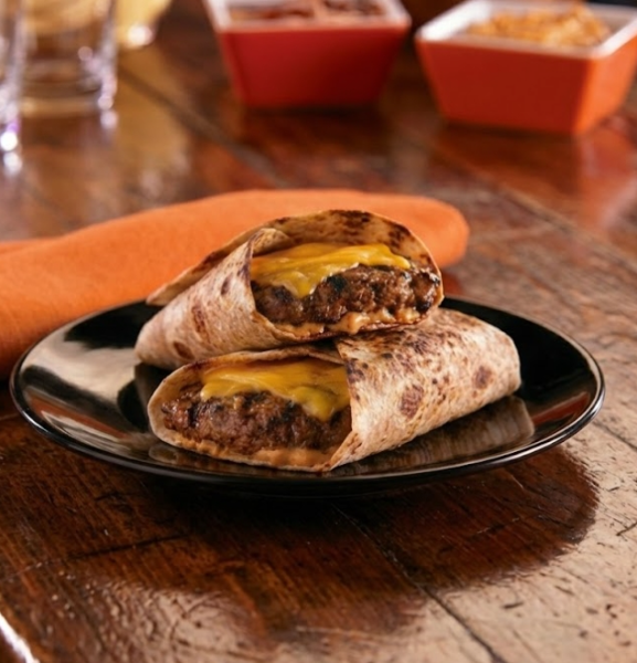 Beef Cheeseburger Wrap lettuce Duplicate