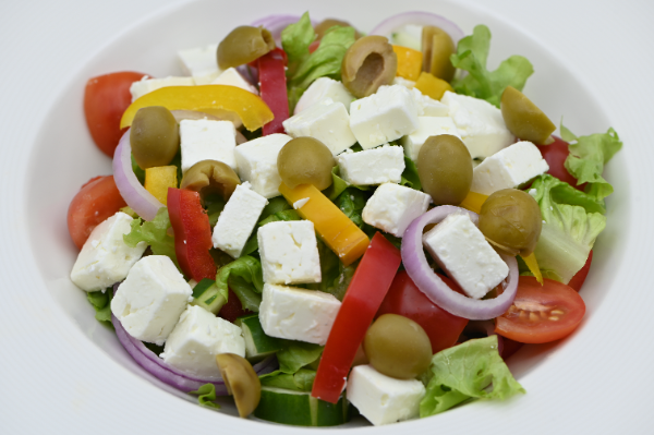 Greek Salad with Bread 1000