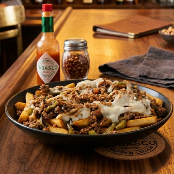 Philly Cheesesteak Fries 70 250