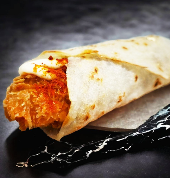 Wrap De Pollo Picante