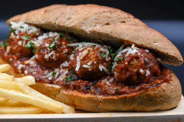 Pork Meatball Sandwich