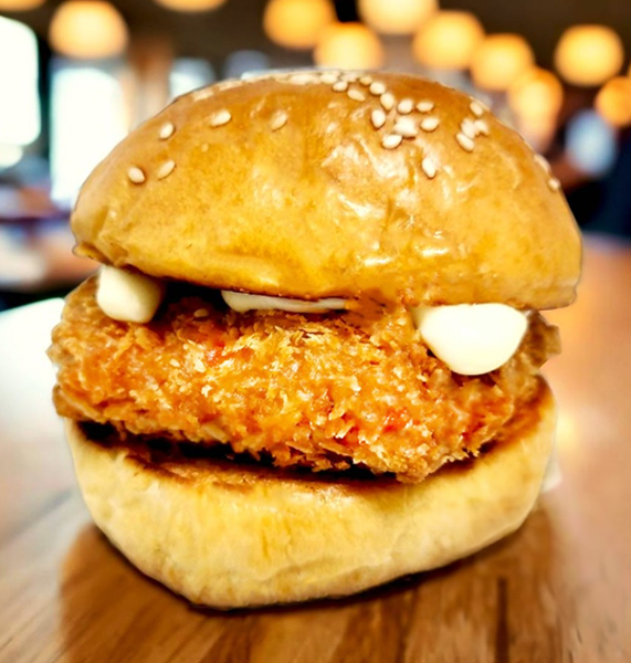 Slider de poulet pic