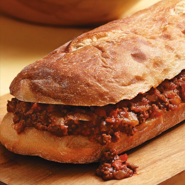 Toasted Sloppy Joe Sandwich