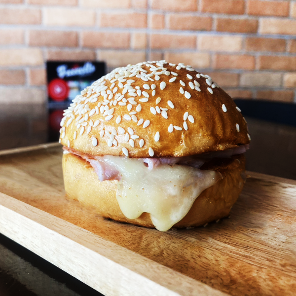 Slider au fromage et au jambon