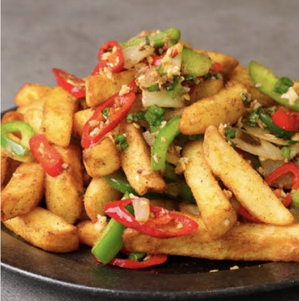 Spicy Salt and Pepper FRENCH FRIES 200g 1000