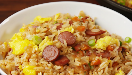 Frankfurter Egg Fried Rice